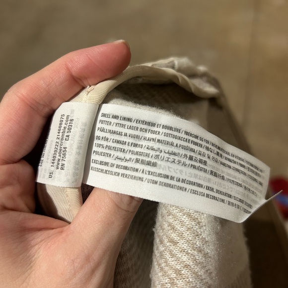 Abercrombie Plaid Shacket - Picture 4 of 4